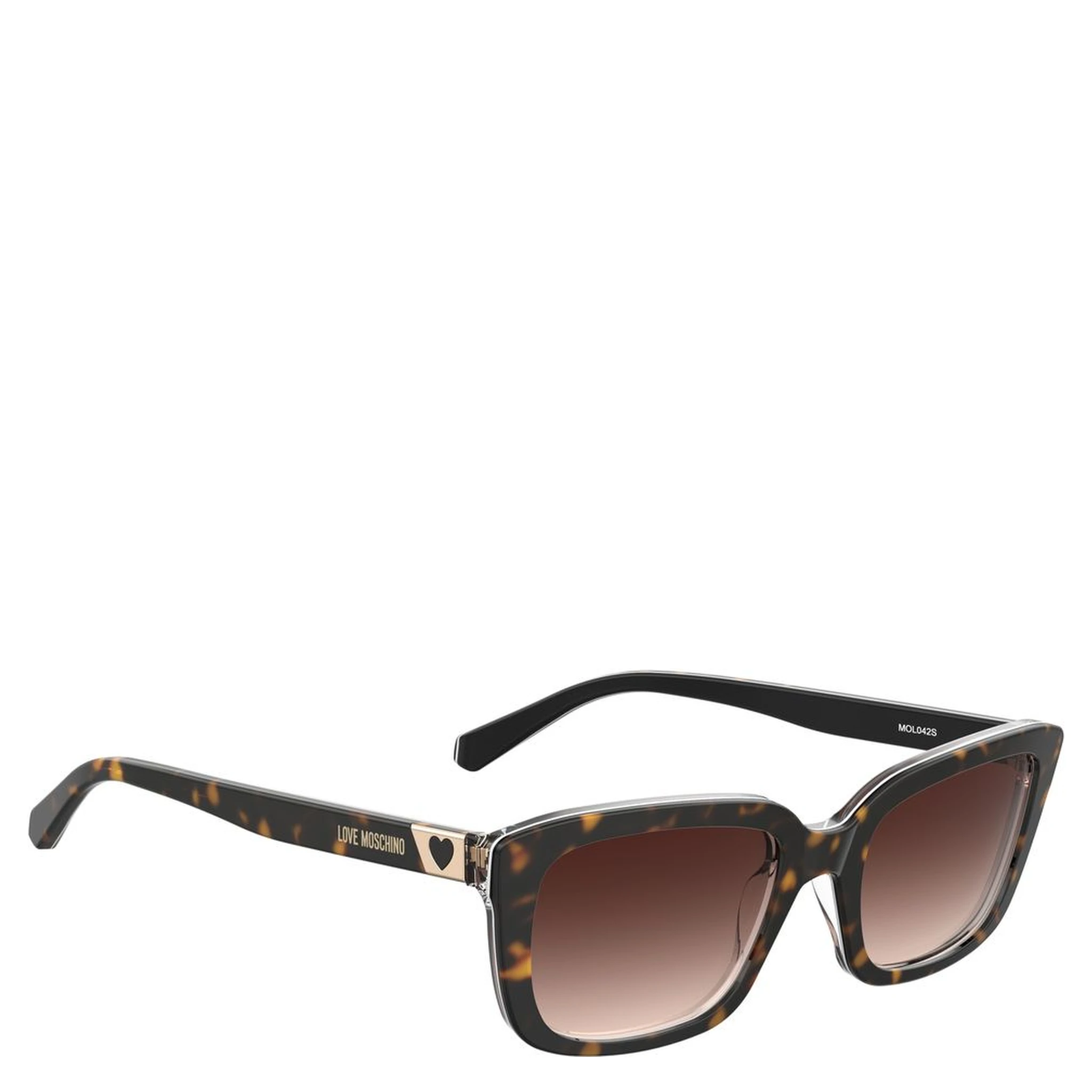 نظارات شمسية بنية اللون من الأسيتات