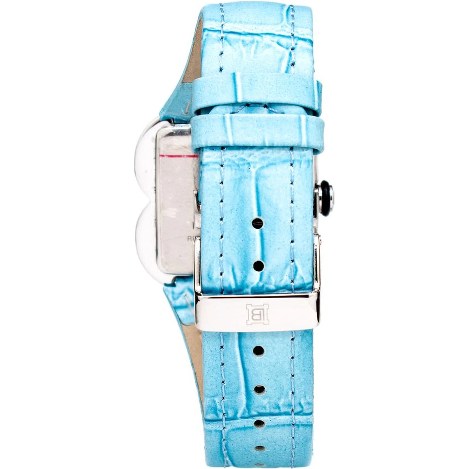 Blue Leather Dress Watch