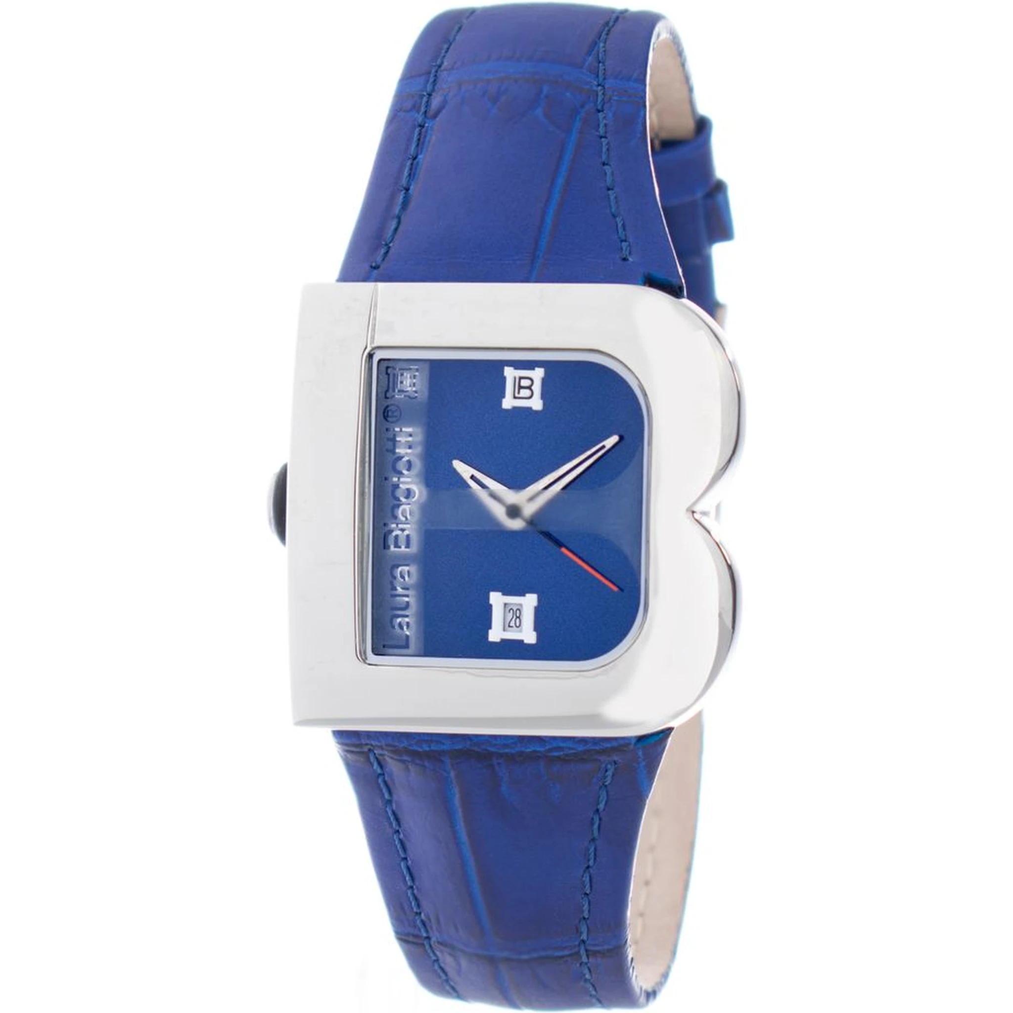 Purple Leather Dress Watch