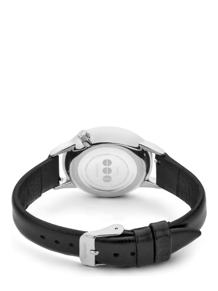 Black Leather Dress Watch alternative