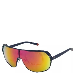 Blue Metal Sunglasses