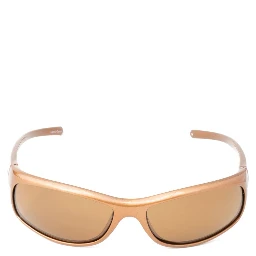 Brown Injected Sunglasses