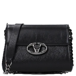 حقيبة كروسبودي من الجلد الأسود