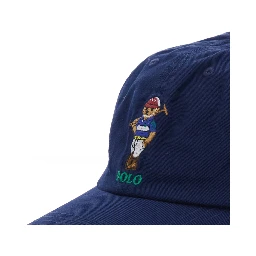 Blue Baseball Cap with Logo on the Front in Cotton Boy