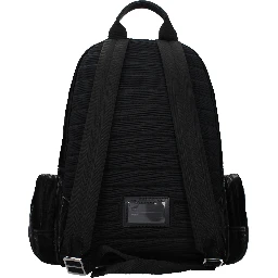 Black Nylon Backpack