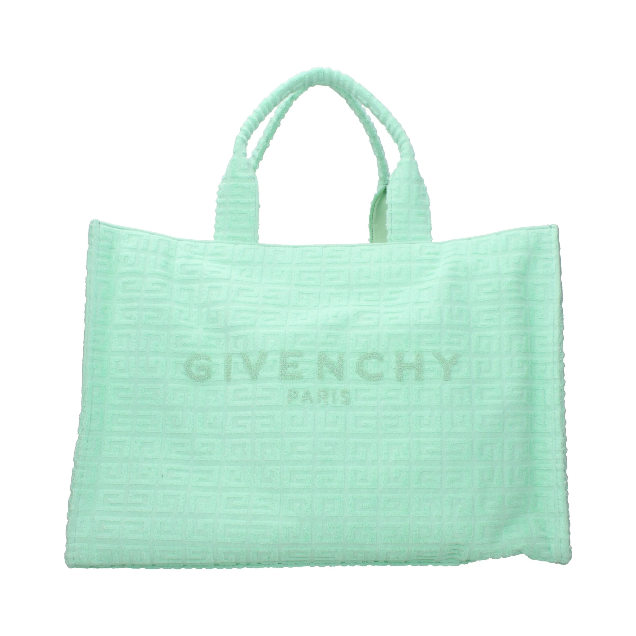 Green Fabric Handbag