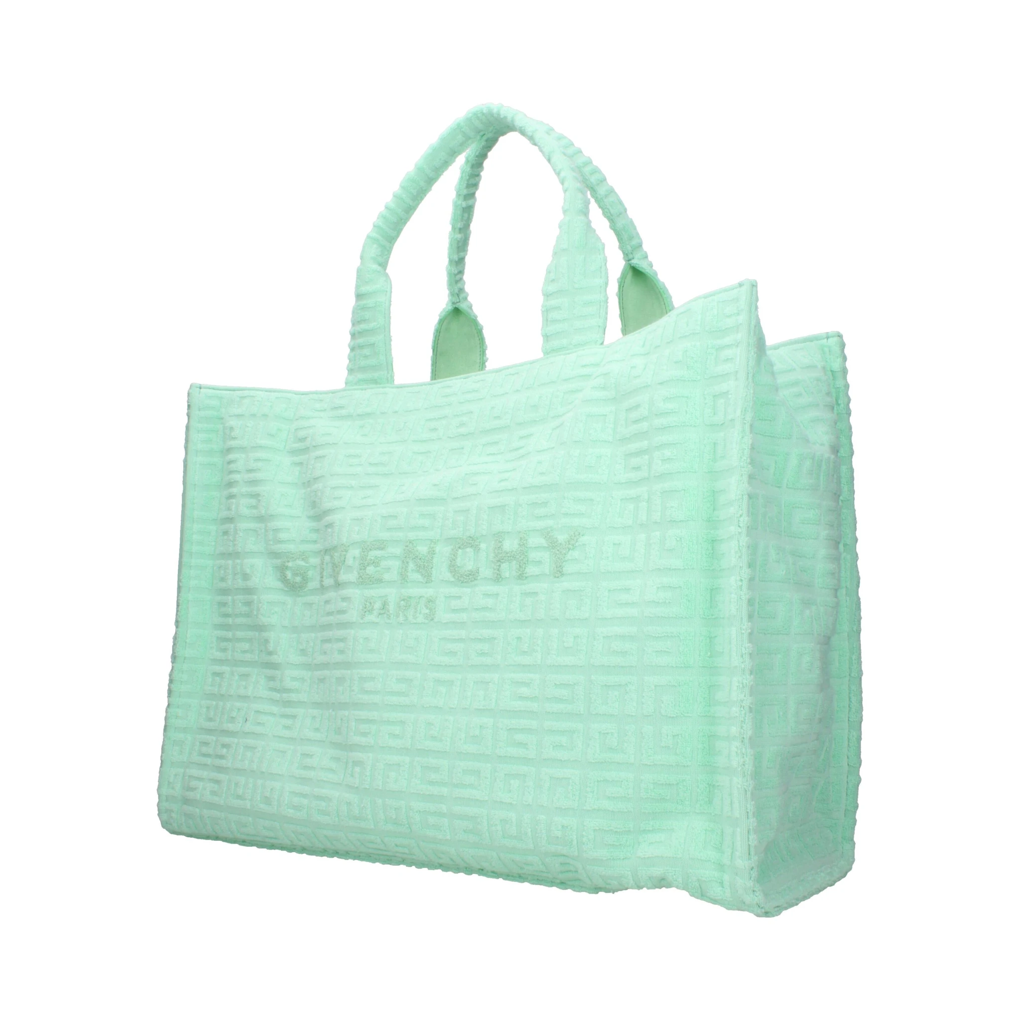 Green Fabric Handbag