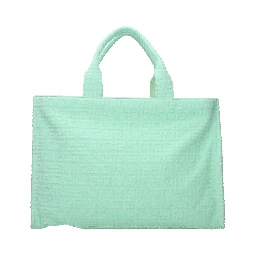 Green Fabric Handbag