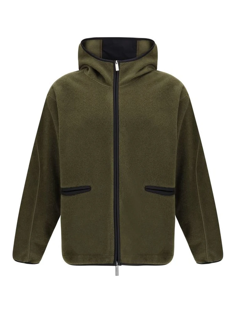 Bicolor Polyester Hoodie