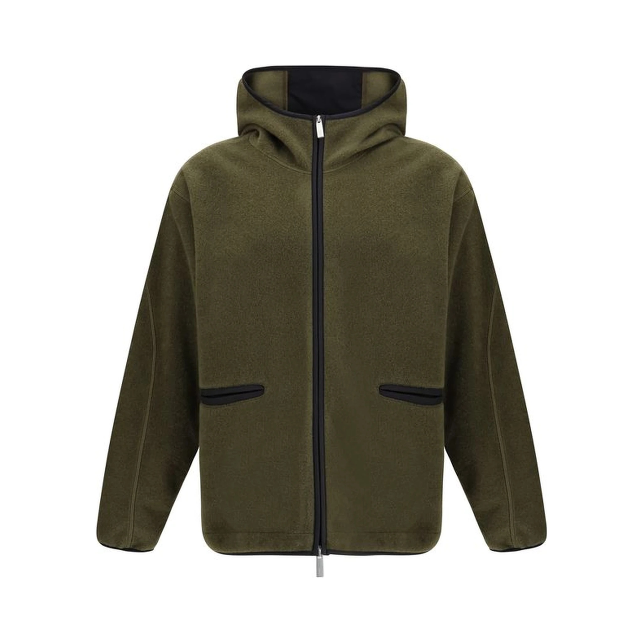 Bicolor Polyester Hoodie