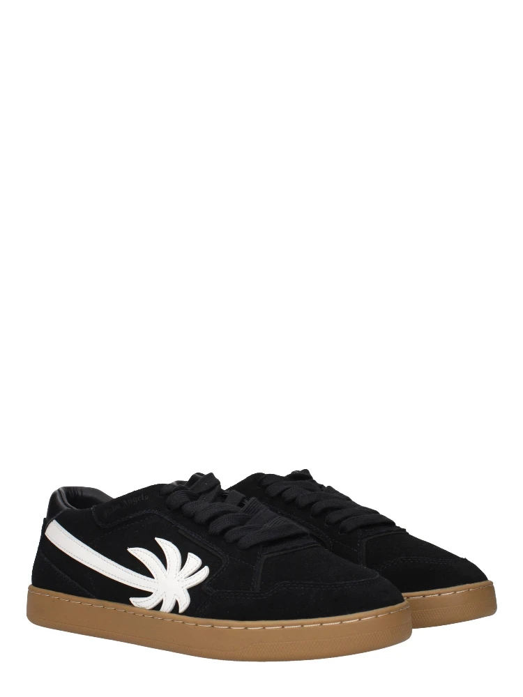 Black Leather Low Top Sneakers alternative