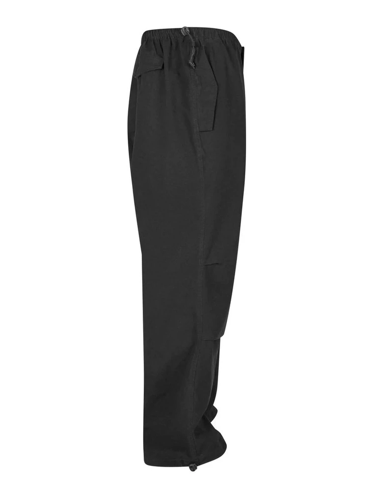 Black Cotton Casual Pants alternative