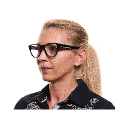 Black Plastic Glasses (Frames)