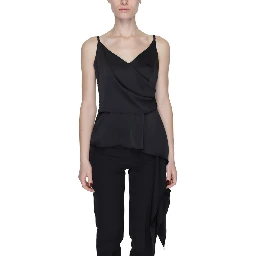 Black Polyester Top