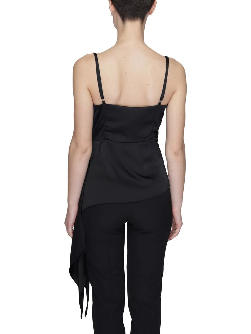 Black Polyester Top