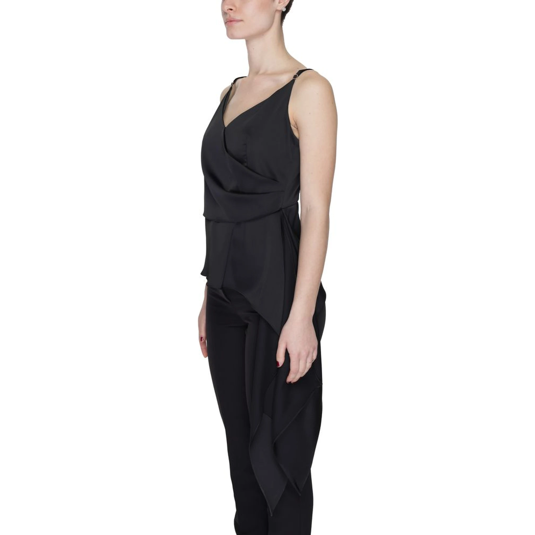 Black Polyester Top
