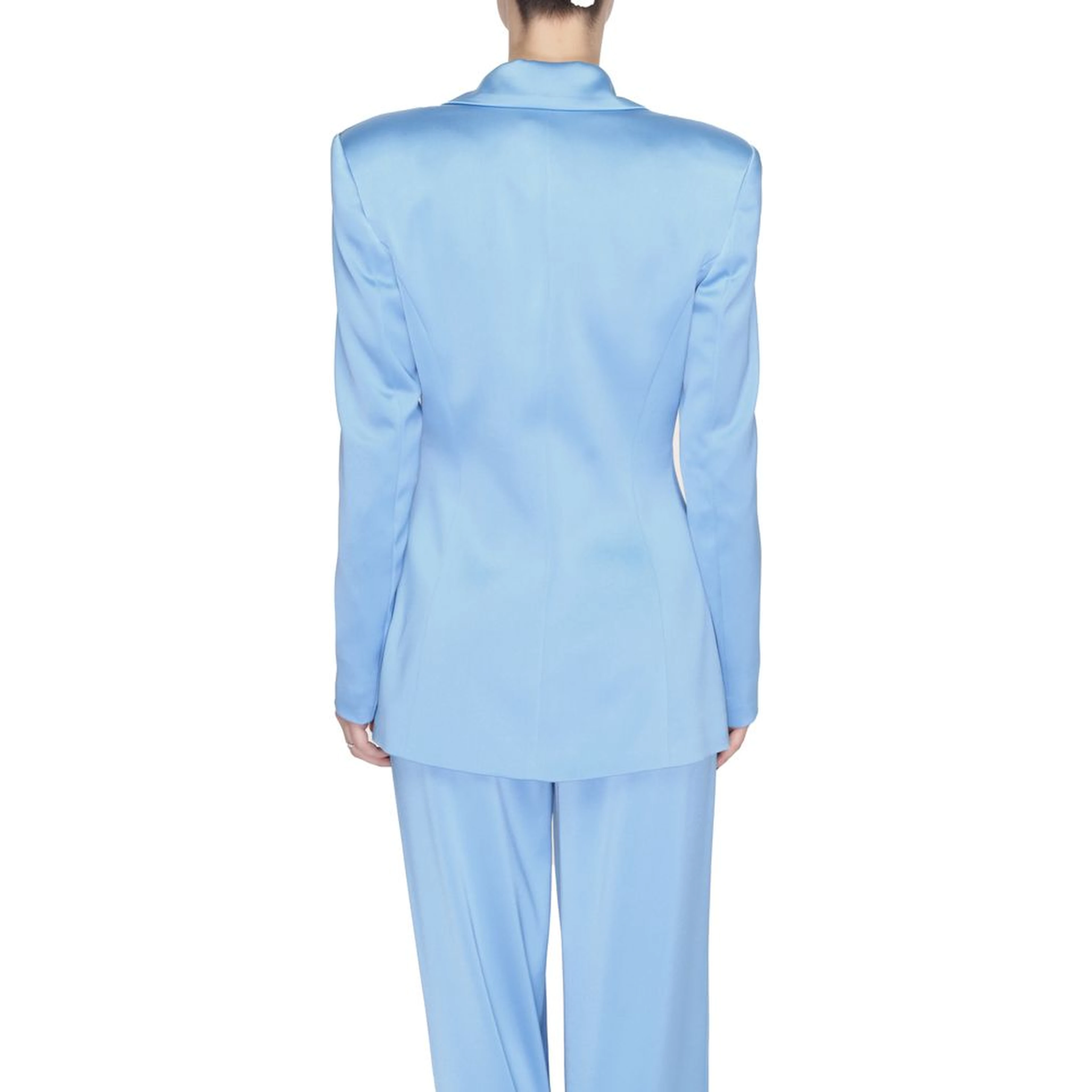 Blue Polyester Blazer