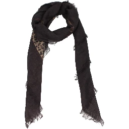 Brown Cashmere Foulard