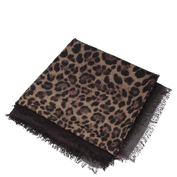 Brown Cashmere Foulard
