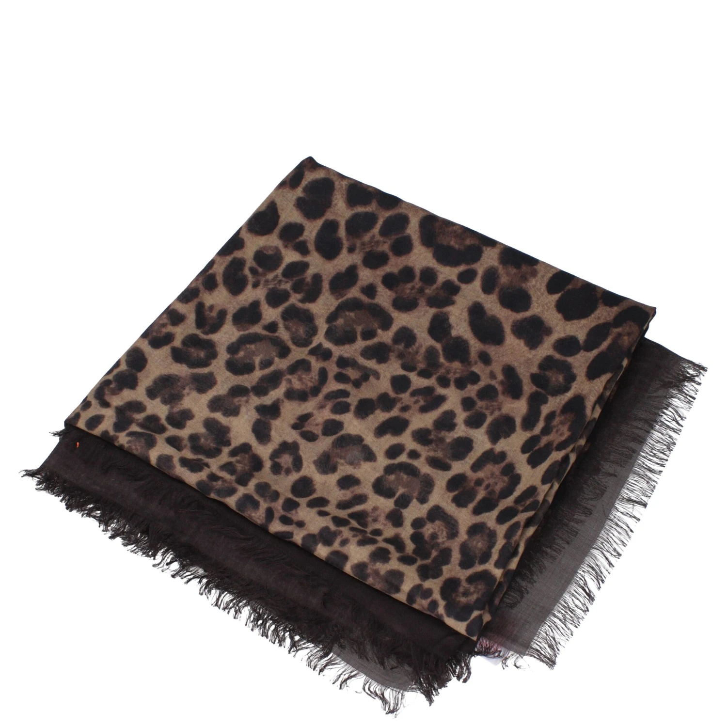 Brown Cashmere Foulard