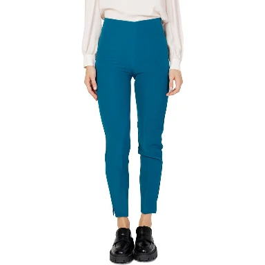 Black Polyester Pants
