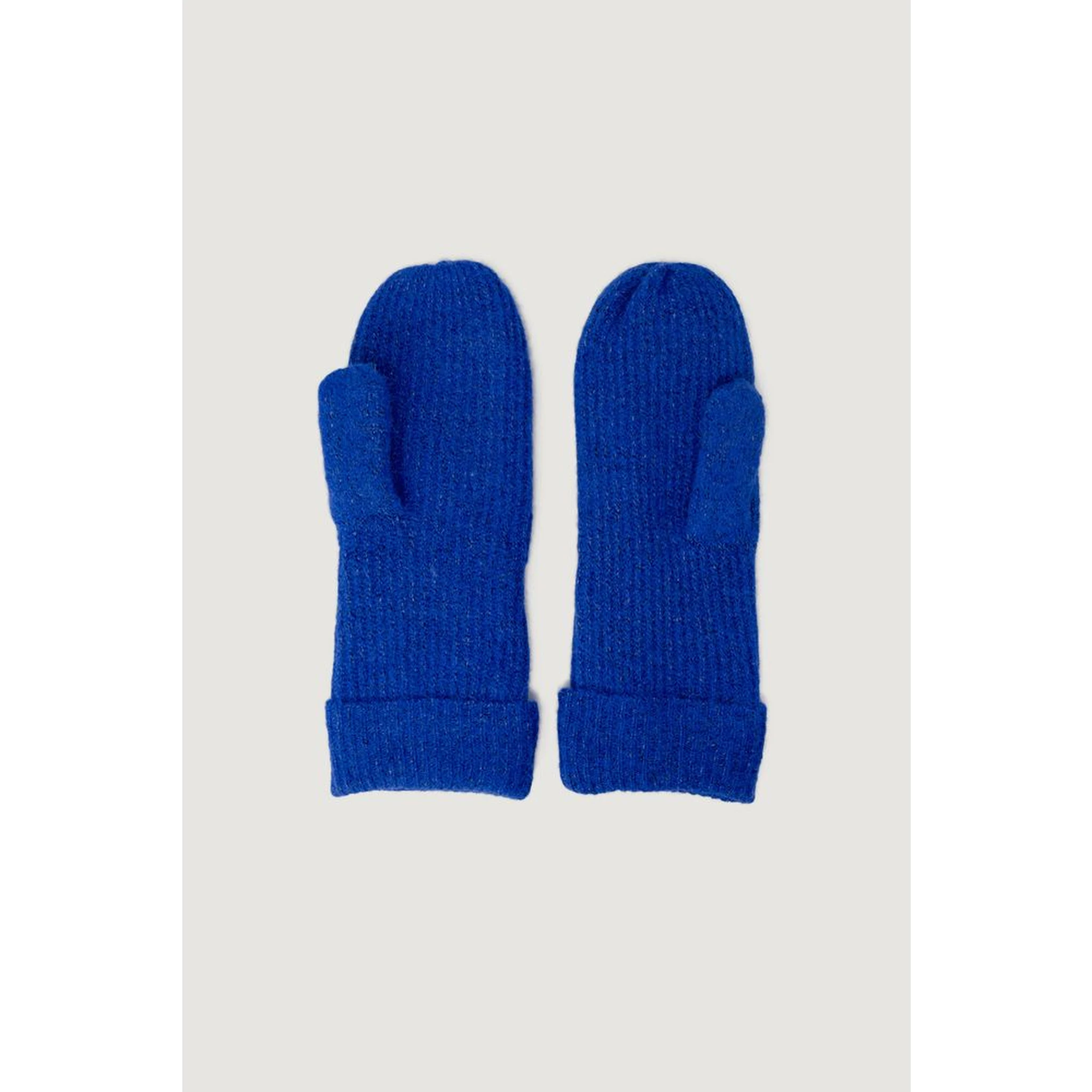 Blue Marabou Gloves