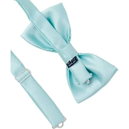 Turquoise Silk Bowtie