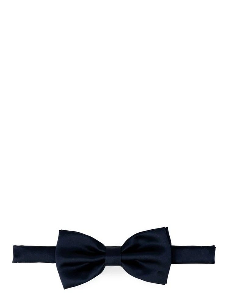 Blue Silk Bowtie
