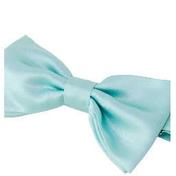 Turquoise Silk Bowtie