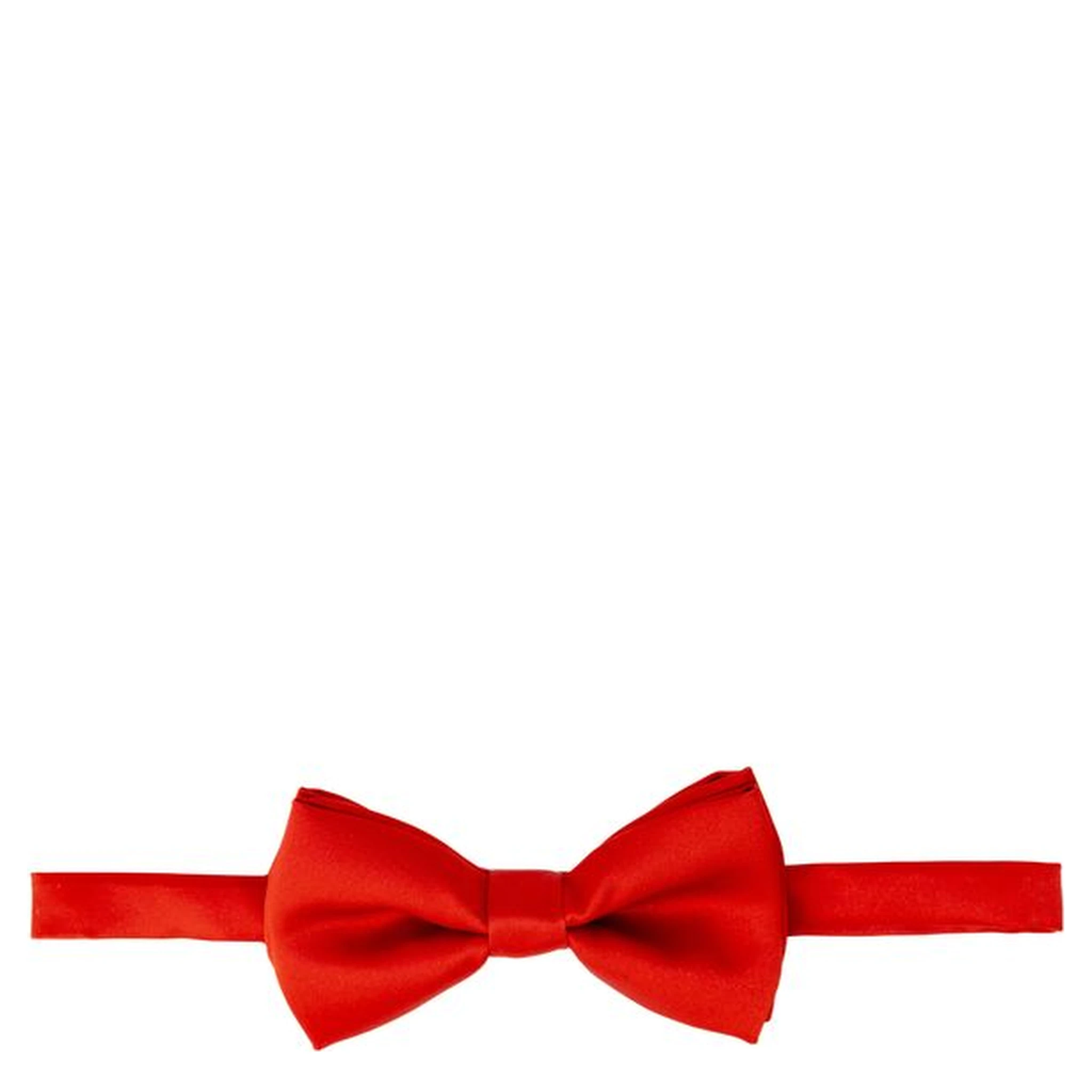Red Silk Bowtie