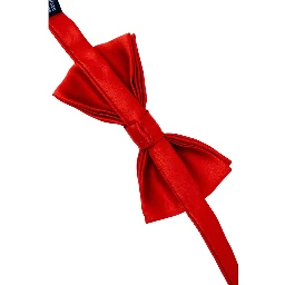 Red Silk Bowtie