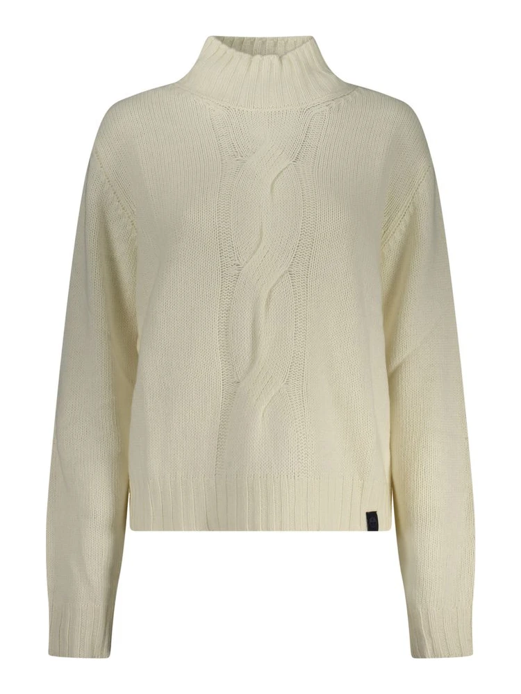 Bianco Poliammide Womens Sweater