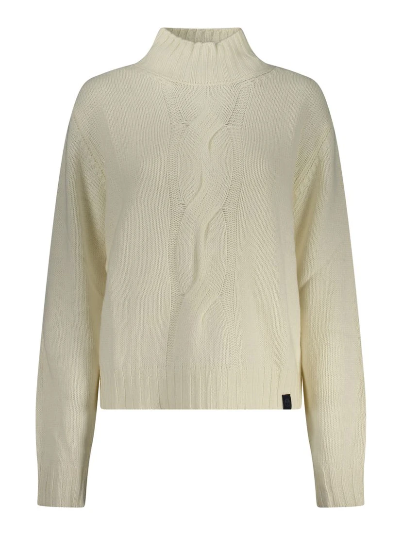 Bianco Poliammide Womens Sweater