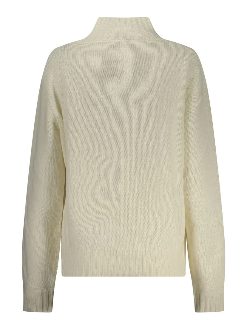 Bianco Poliammide Womens Sweater