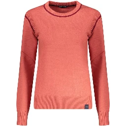 Rosso Viscosa Donna Maglia