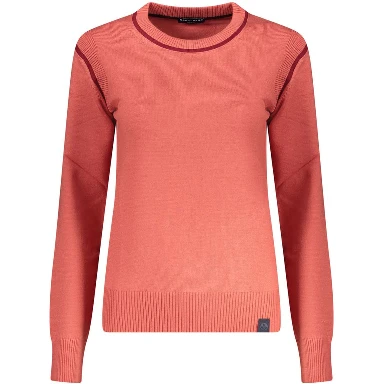 Rosso Viscosa Donna Maglia
