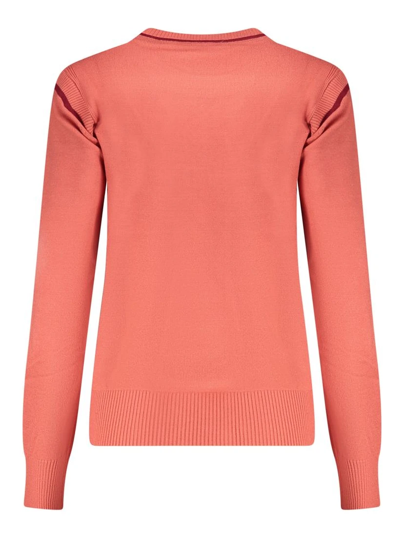 Rosso Viscosa Donna Maglia