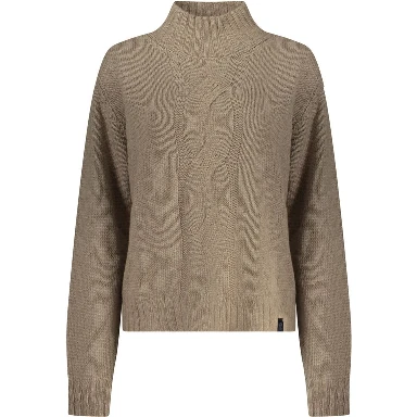 Marrone Poliammide Women Sweater