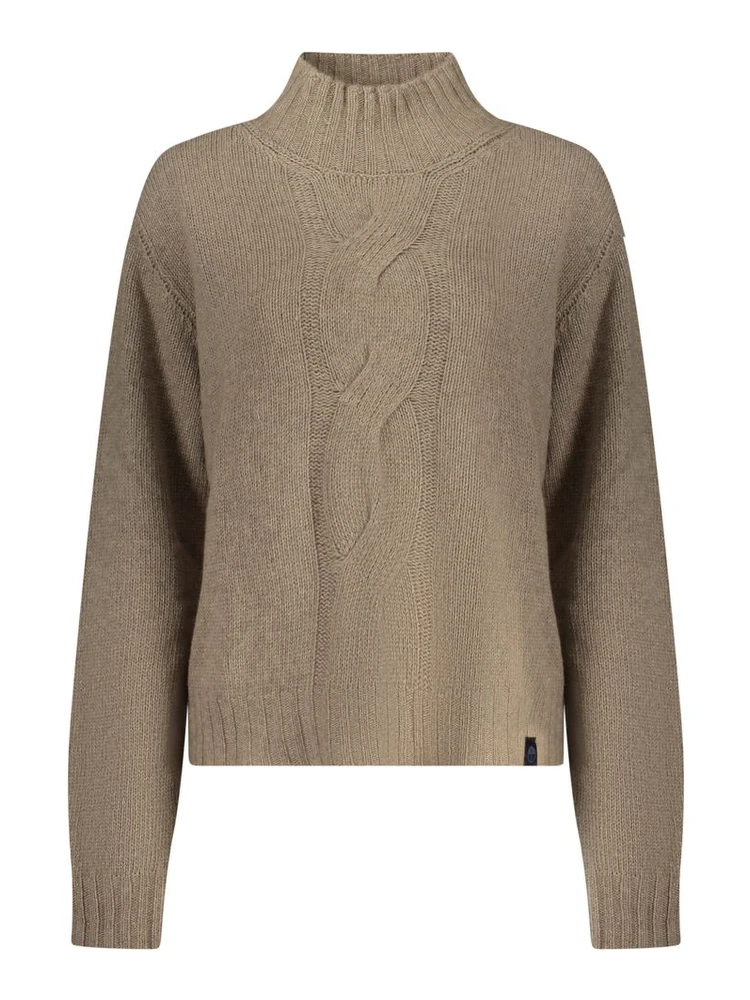 Marrone Poliammide Women Sweater