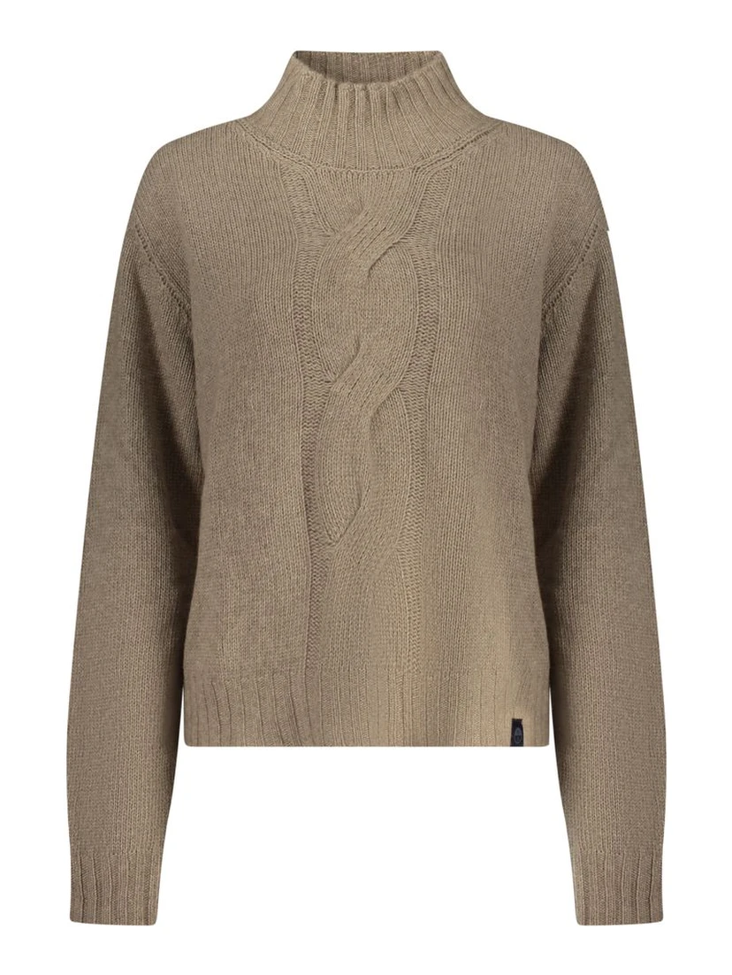 Marrone Poliammide Women Sweater