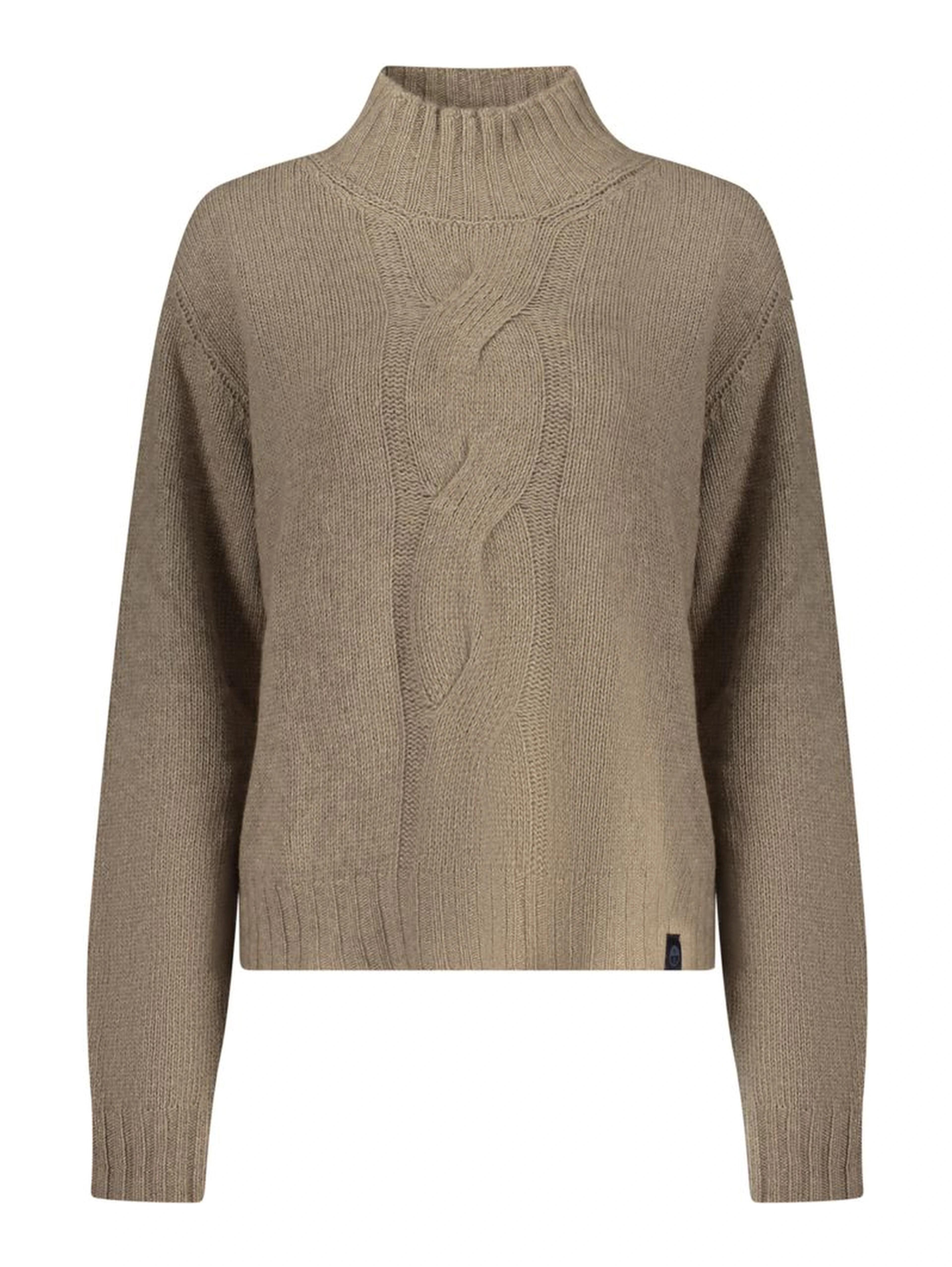 Marrone Poliammide Women Sweater