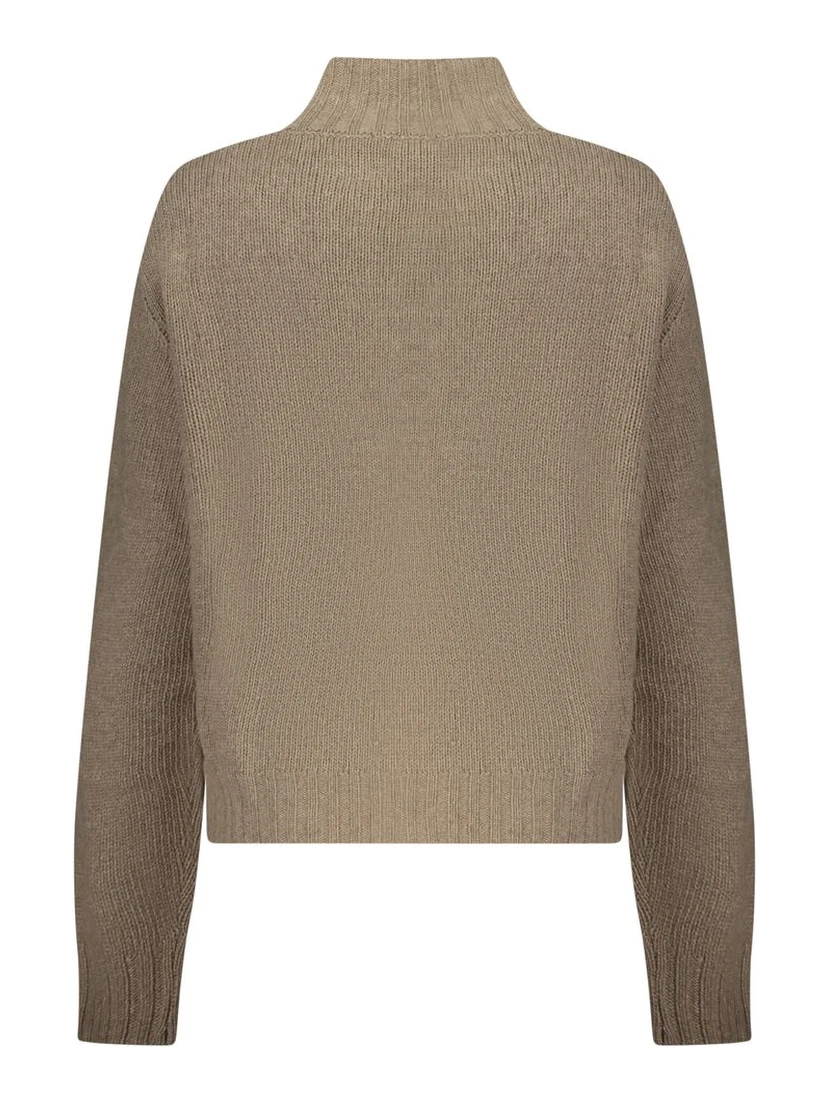 Marrone Poliammide Women Sweater