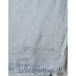 Light Blue Cashmere Knitted Shawl Scarf