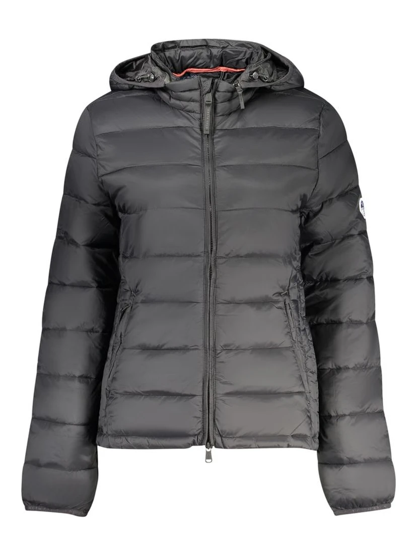 Black Polyester Women's Jacket