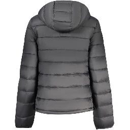 Black Polyester Women's Jacket