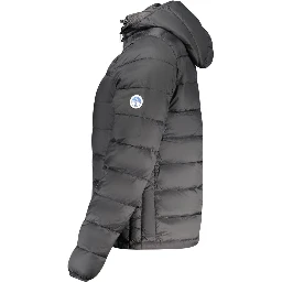 Black Polyester Women's Jacket