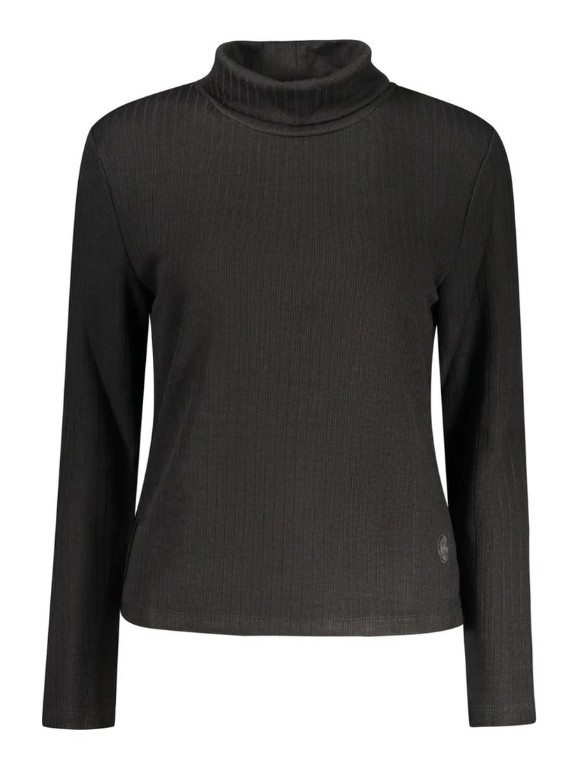 Black Polyester Women Sweater