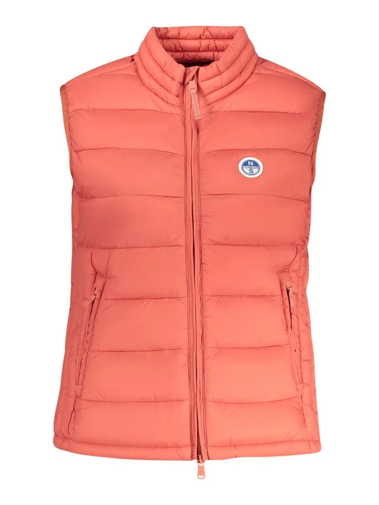 Rosso Polyester Women's Vest