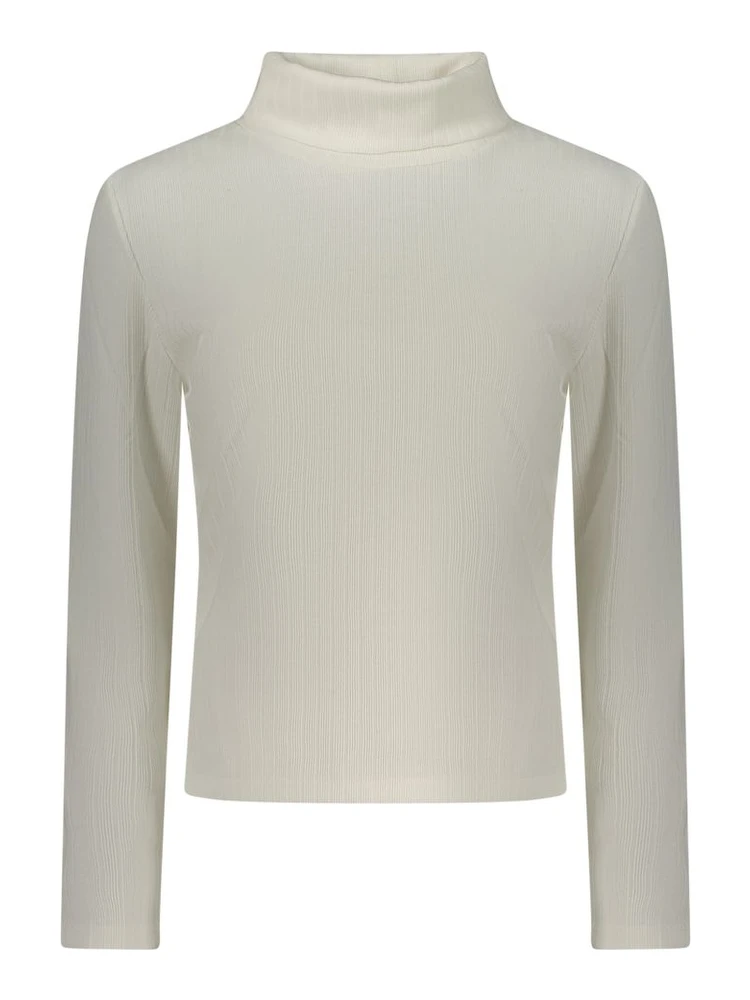 "Bianco Polyester Women Sweater"