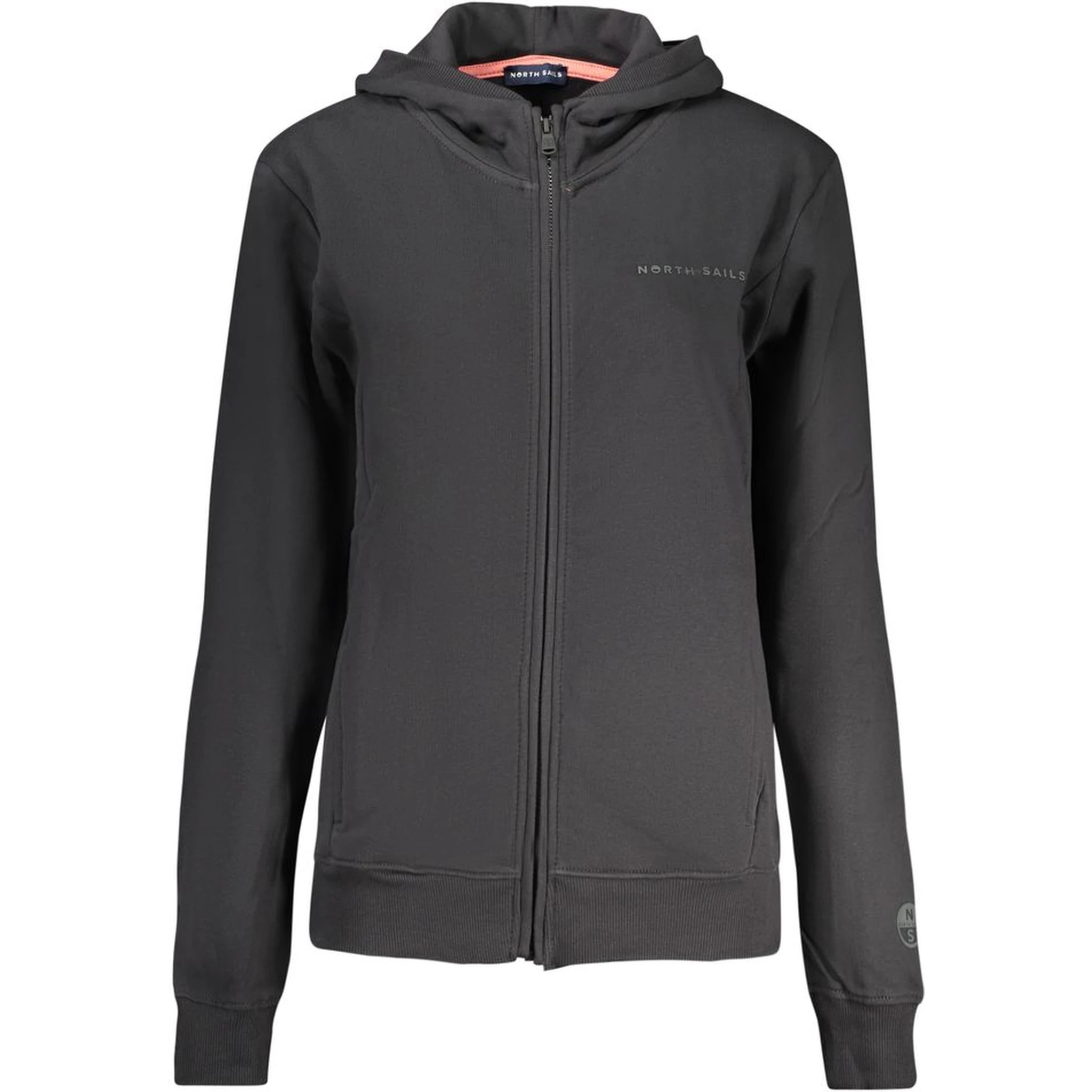 Black Cotton Women's Hoodie